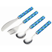 Miniamo 'Sir Bakealot' Four Piece Children's Cutlery Set