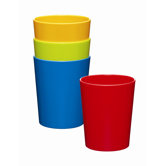Miniamo Brights 320ml Melamine Tumblers (Pack of 4)