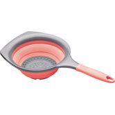 Colourworks Collapsible Strainer in Orange