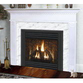 Deluxe Sienna Flush Fireplace Mantel