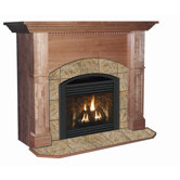Manchester Flush Fireplace Mantel with Large Opening