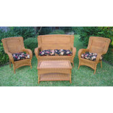 San Tropez 4 Piece Lounge Seating Group