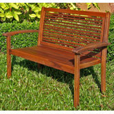 Acacia Patio Wood Garden Bench