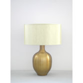 Rubianne Table Lamp in Spungold with Pebble Shade