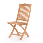 Teak Folding Side Chair