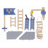 Castle Accessories Set in Blue