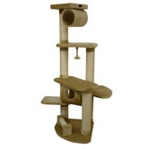 63" Classic Cat Tree in Beige