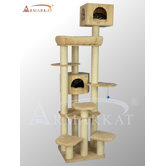 82" Solid Wood Cat Tree
