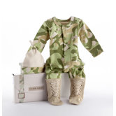 "Big Dreamzzz" Baby Camo 2 Piece Layette Set