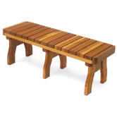 Redwood Picnic Bench