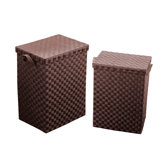 2 Piece Laundry Basket Set