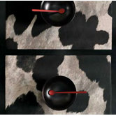 Rectangle Cowhide Placemat
