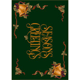 Winter Season's Greetings Novelty Rug
