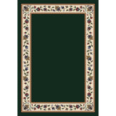 Signature Symphony Solid Emerald Solid Rug