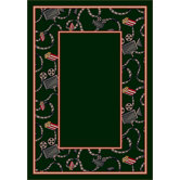 Design Center Intermission Emerald Novelty Rug