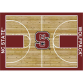 NCAA Court Novelty Rug