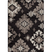 Mix and Mingle Onyx Highland Star Rug