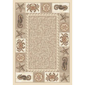 Signature Sea Life Opal Novelty Rug