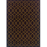 Knightsbridge Purple/Brown Rug