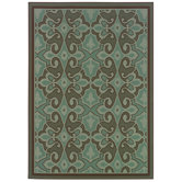 Montego Blue/Brown Rug