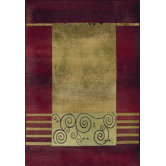 Generations Dark Red/Beige Rug