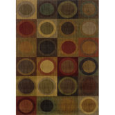 Allure Green/Red Multi Rug