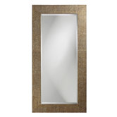 Lancelot Wall Mirror in Mother of Pearl Silver Leaf