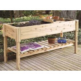 Rectangular Raised Garden Center