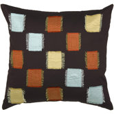 T-2008A 18" Decorative Pillow in Chocolate