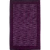 Platoon Plum Solid Rug
