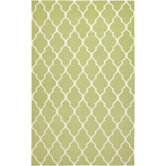 Swing Light Green Lattice Rug
