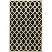 Waverly Black Rug