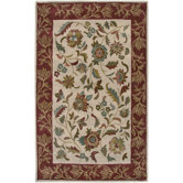 Bentley Ivory/Rust Persian Rug