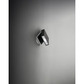 Alpha Wall Sconce in Black Lacquer