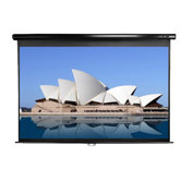 Manual Home Cinema Pull Down Projector Screen - 16:10 Format 109" Diagonal