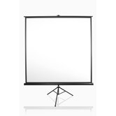 Portable Tripod Manual Pull Up Projection Screen