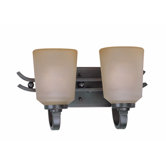 Rupert  Vanity Light in Aged Copper