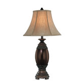 Sebastian  Table Lamp in Dark Bronze