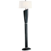 Ofira Floor Lamp in Dark Walnut