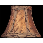 Candelabra Lamp Shade in Copper Jacquard