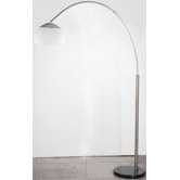 Arch Lamp in Polished Steel