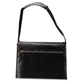 Entrepreneur Laptop Briefcase, Synthetic Leatherette, 17 5/8w x 5d x 14h, Black