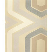 Helsinki Ivory Wallpaper by Laurence Llewelyn-Bowen
