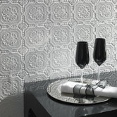 Paintable Small Squares Wallpaper in White