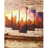 Good Morning New York Canvas (set of 5)
