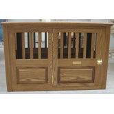 Solid Mahogany Pet Crate