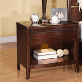 Tangerine 1 Drawer Nightstand