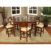 Este 7 Piece Counter Height Dining Set