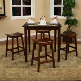 Marsala 5 Piece Counter Height Dining Set