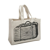 Luddite Suitcase Tote in Black